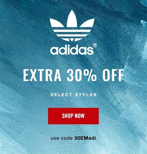 coupons for adidas online